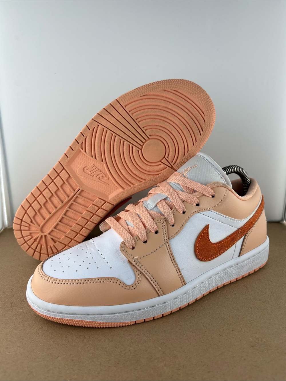 Nike Air Jordan 1 Low Women's 'Sunset Haze' Citrus White DC0774 801 Size 7.5
